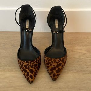 Schutz Leopard Print Heels- Size 8.5